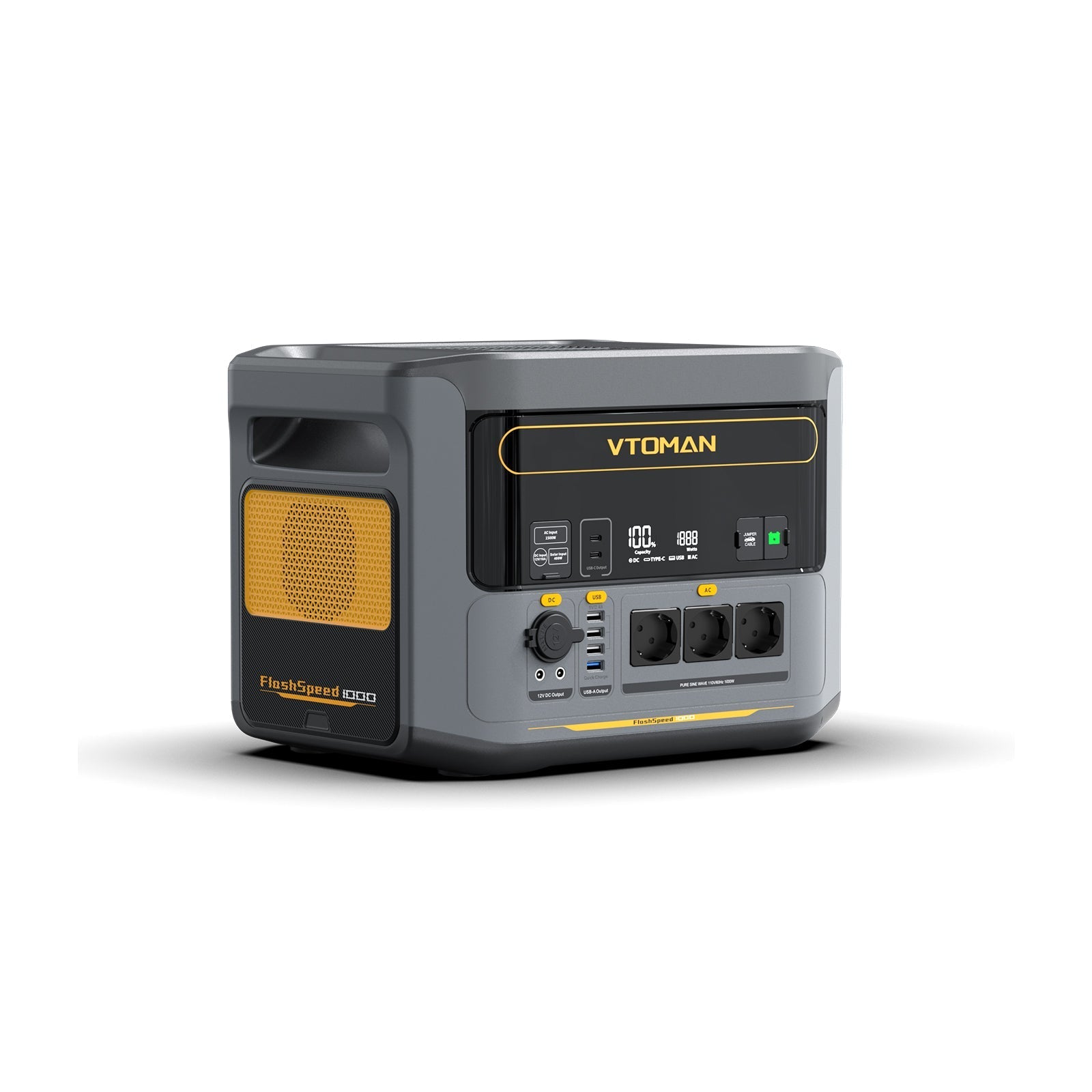 VTOMAN FlashSpeed 1000/2376Wh with 200W solar panel