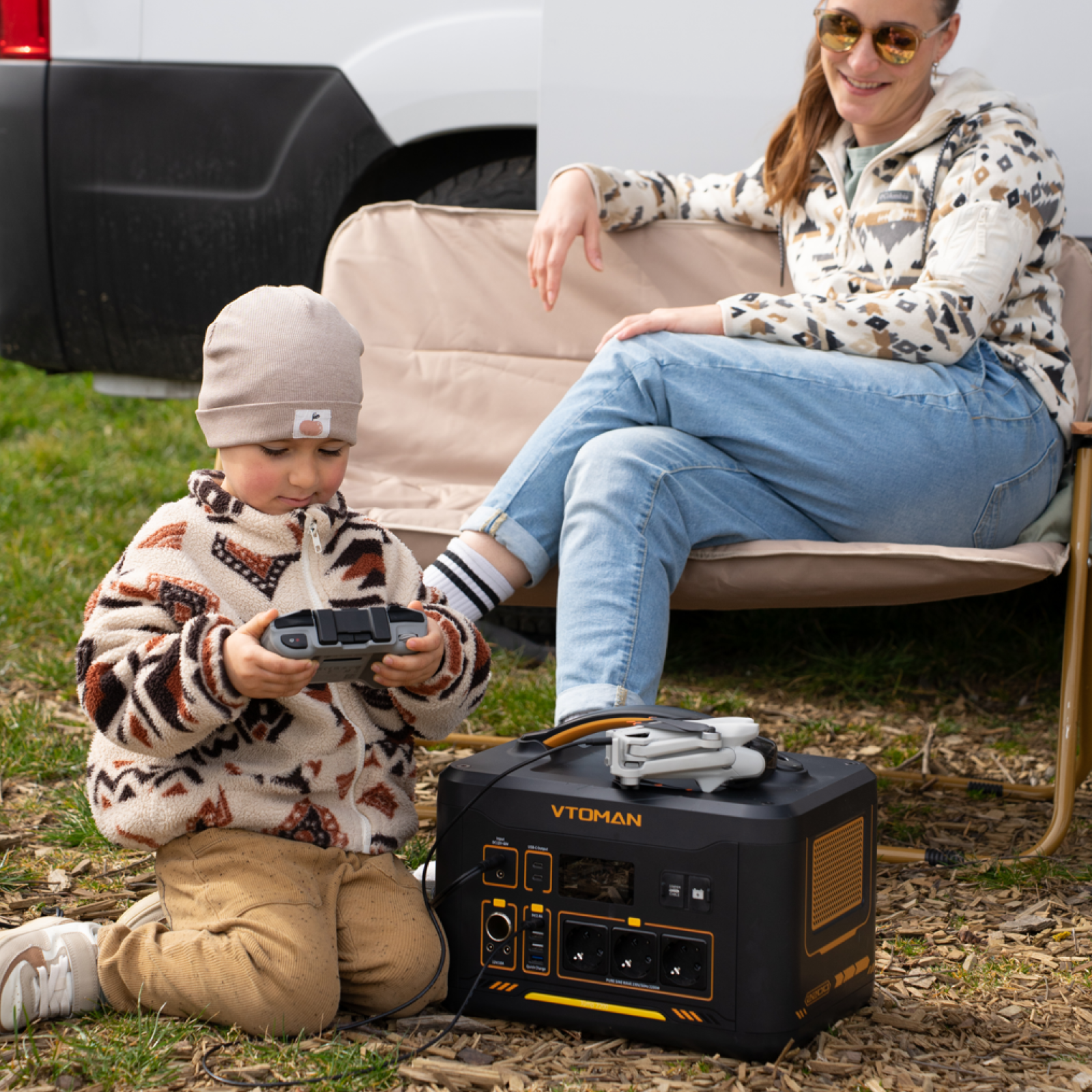 VTOMAN Jump 2200/1548Wh 400W solar generator