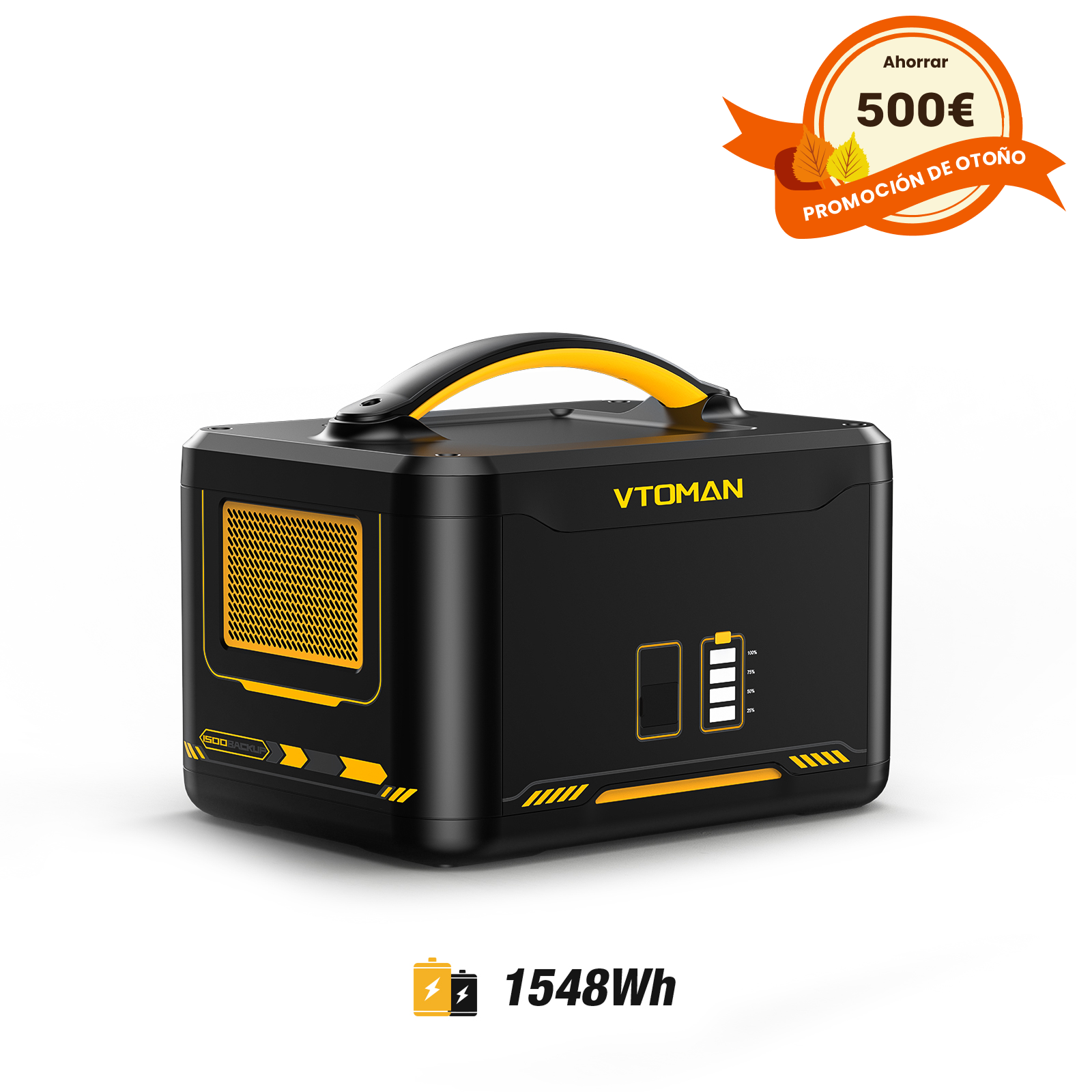 Batería adicional VTOMAN 1548 Wh para Jump 2200/1500X