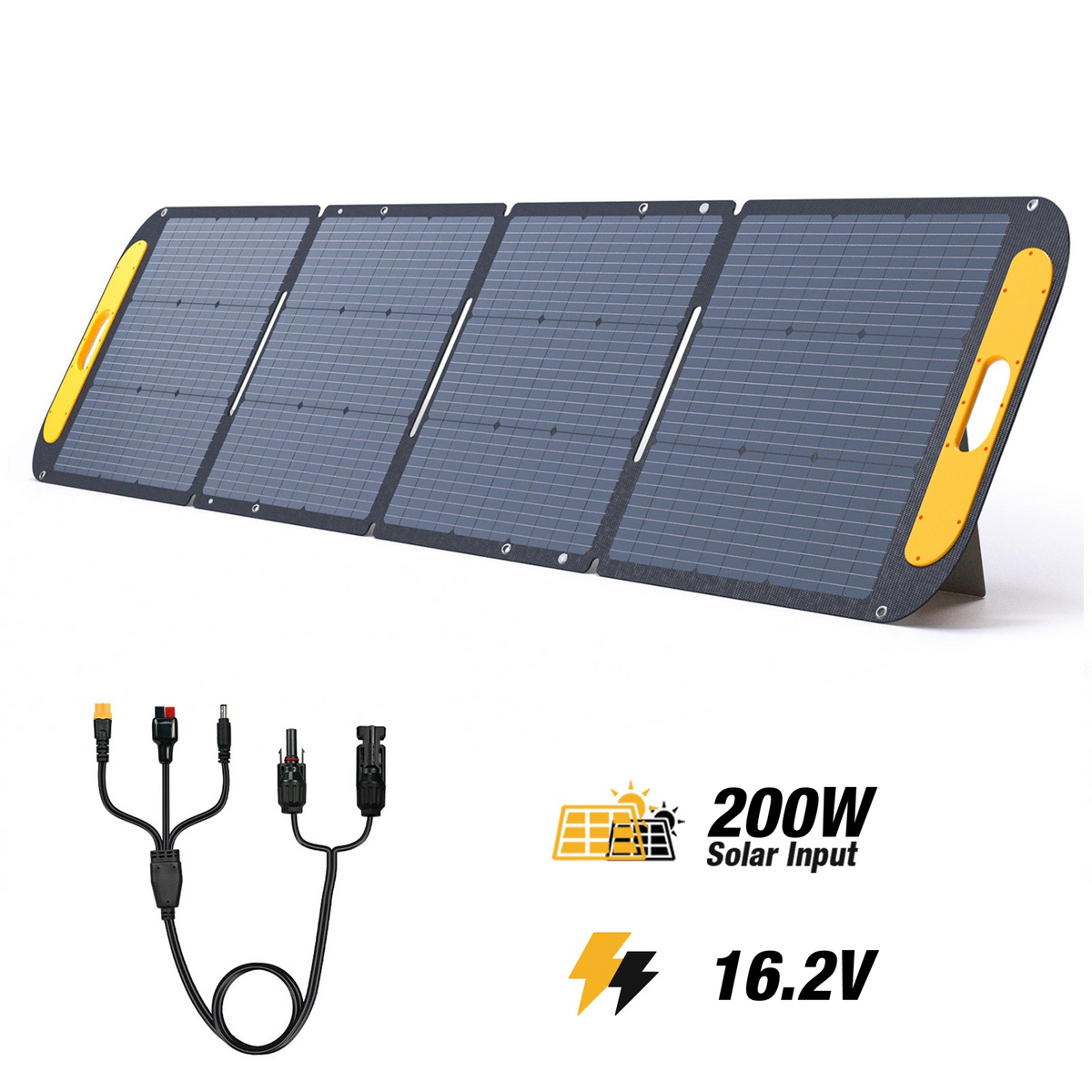 Panel solar plegable y ligero VTOMAN de 200 W