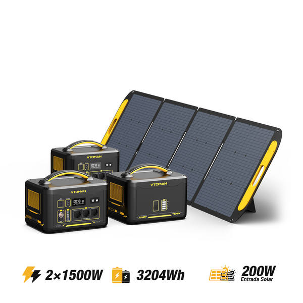 Generatore solare VTOMAN Jump 1500X/3204Wh 200W
