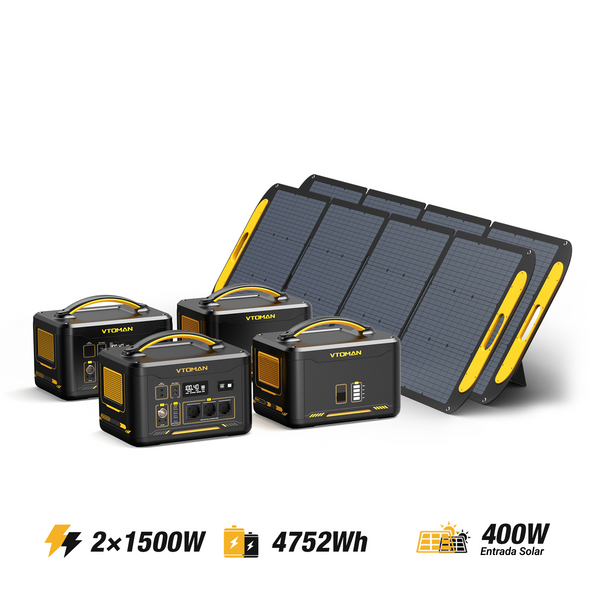 Generatore solare VTOMAN Jump 1500X/4752Wh 400W