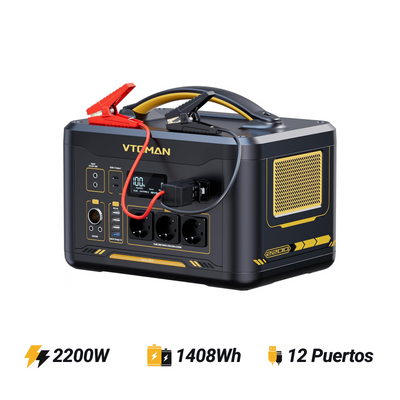 VTOMAN Jump 2200 Estación de Energía Portátil 1408Wh (Nueva versión)