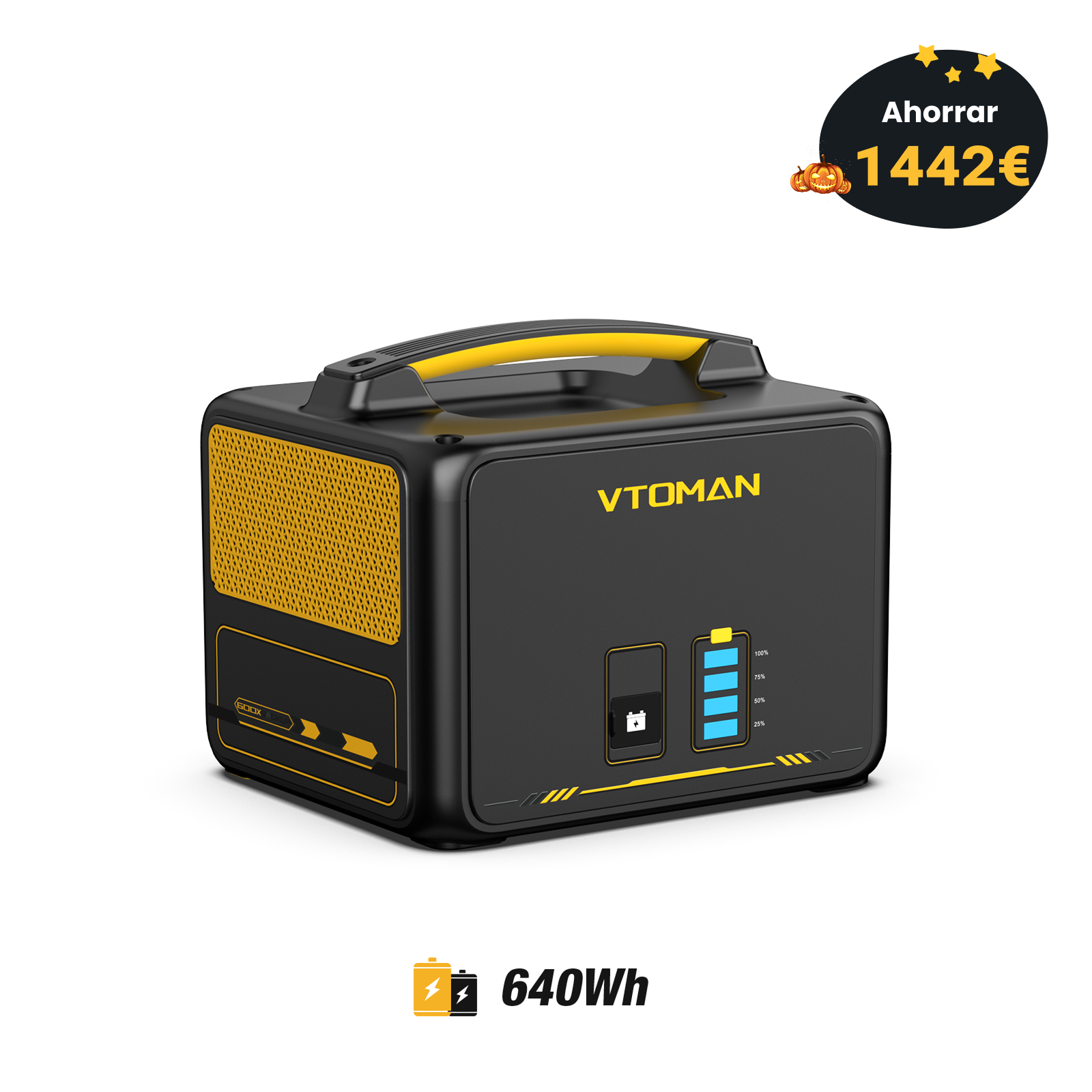 Batería adicional VTOMAN 640 Wh para Jump 600X