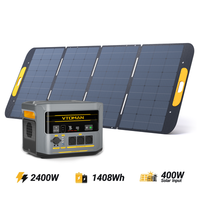 Estación Eléctrica Portátil VTOMAN FlashSpeed 2400/1408Wh 400W