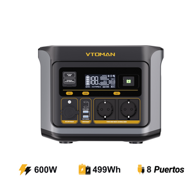 Estación de energía portátil VTOMAN FlashSpeed 600
