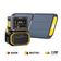 FlashSpeed 600 + batería adicional 1548Wh + panel solar 110W