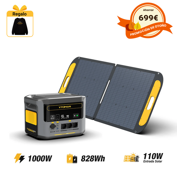 Generatore solare VTOMAN FlashSpeed ​​​​1000/828 Wh 110 W