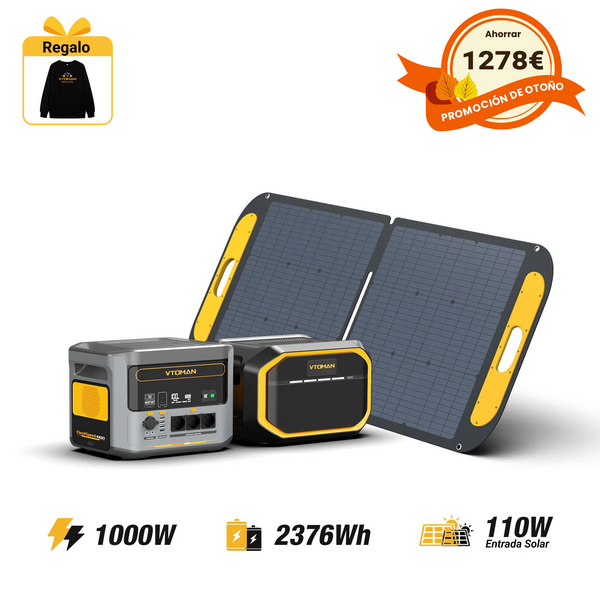 Generatore solare VTOMAN FlashSpeed ​​​​1000/2376 Wh 110 W