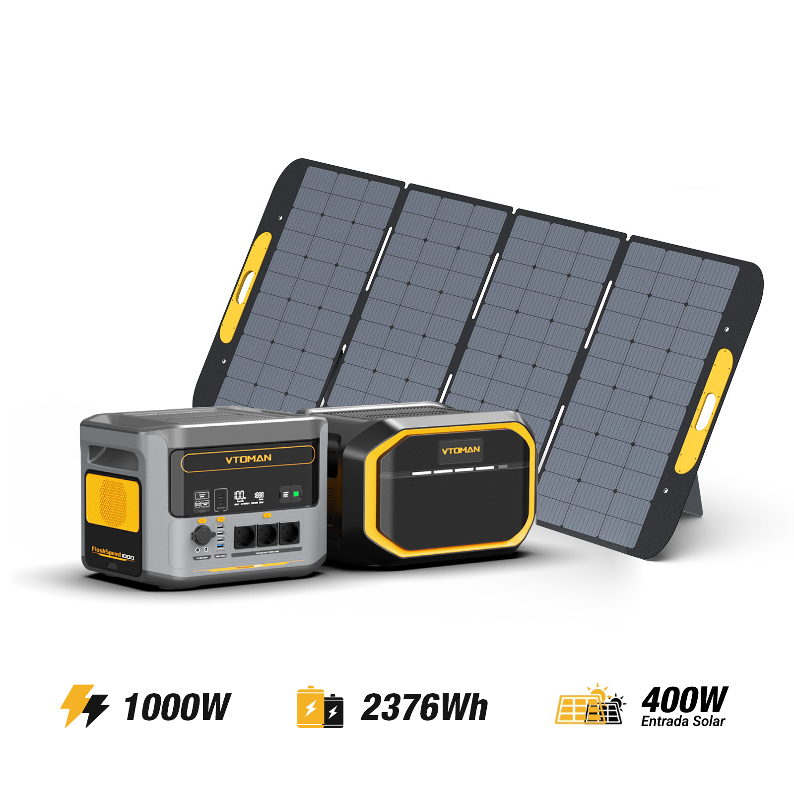 VTOMAN FlashSpeed ​​​​1000 Draagbaar Energiestation