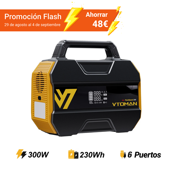 Centrale elettrica portatile VTOMAN FlashSpeed ​​​​300