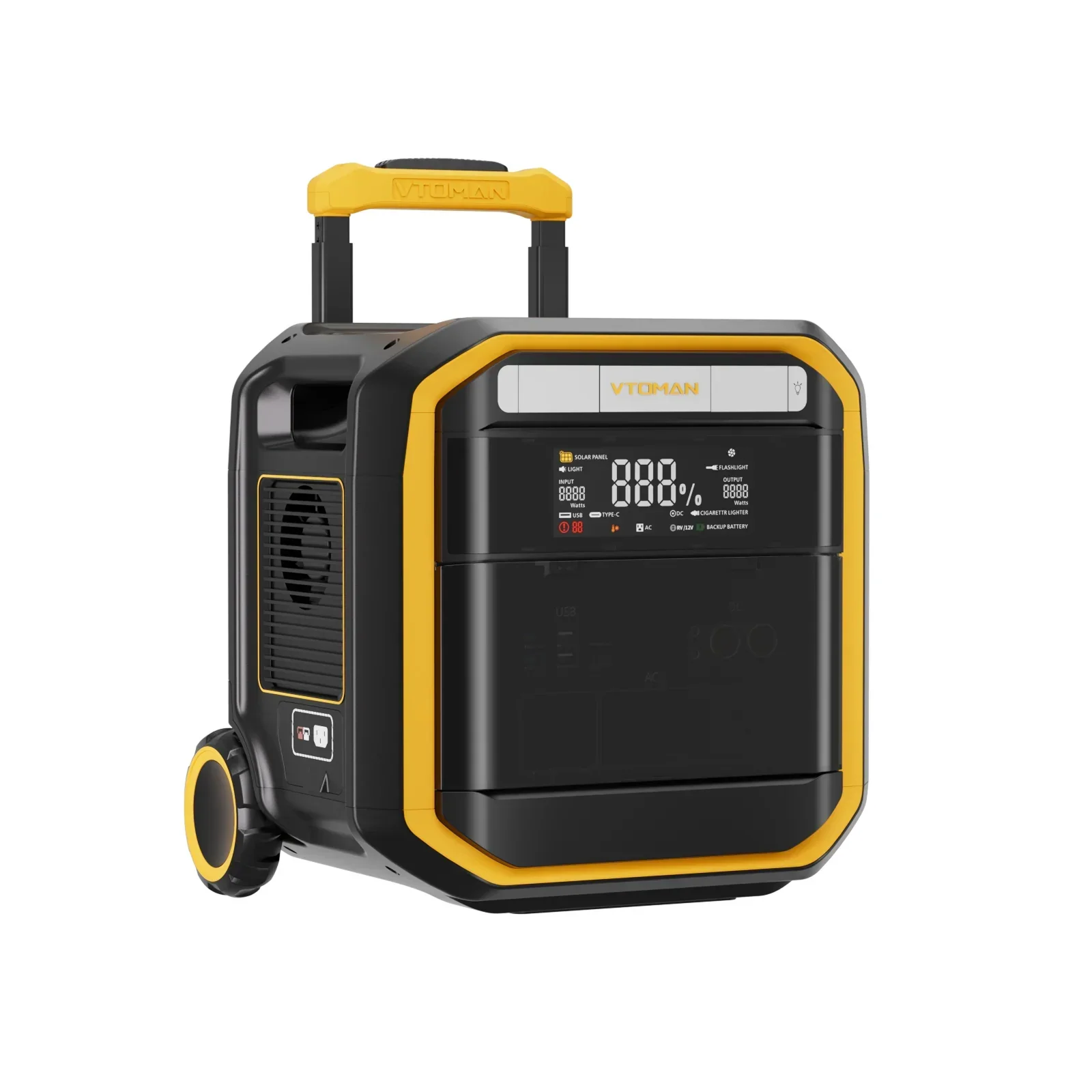 Estación Eléctrica Portátil VTOMAN FlashSpeed Pro 3600 con LIFEBMS™