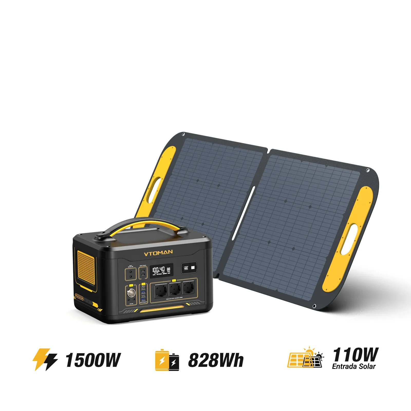 VTOMAN Jump 1500X Draagbaar Energiestation
