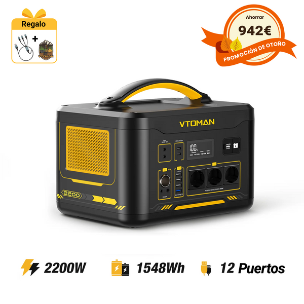 Estación de energía portátil VTOMAN Jump 2200