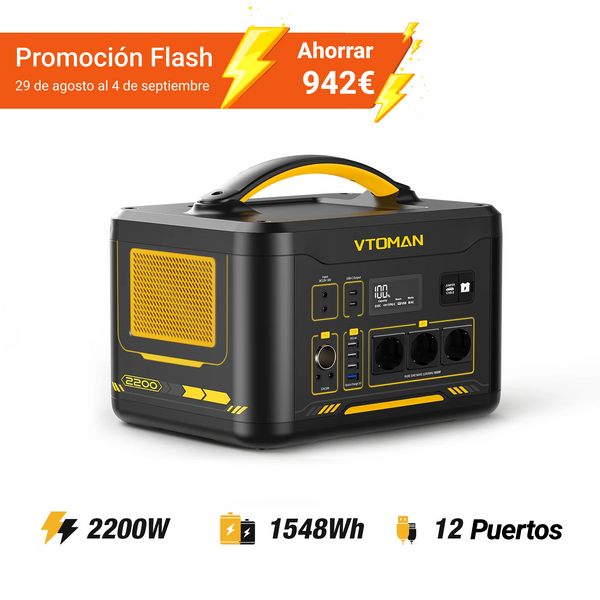 Centrale elettrica portatile VTOMAN Jump 2200