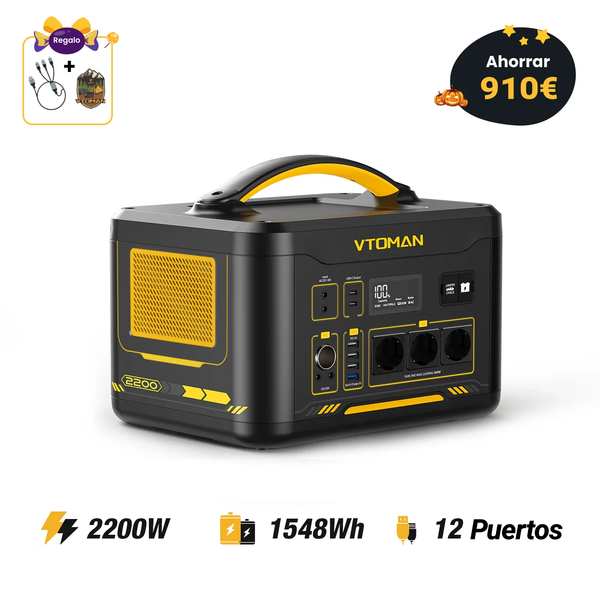 Estación de energía portátil VTOMAN Jump 2200