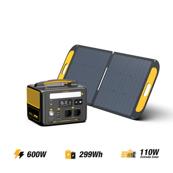 Generatore solare VTOMAN Jump 600W/299Wh 110W