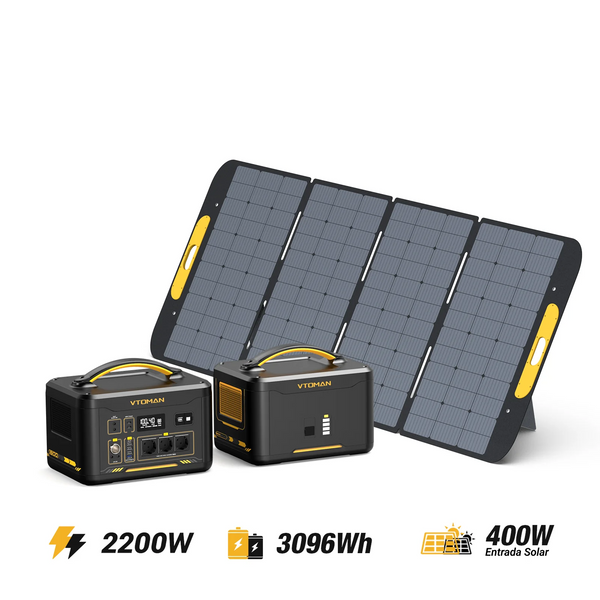 Generador solar Jump 2200W/3096Wh 400W