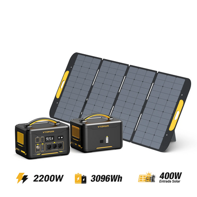 Generador solar VTOMAN Jump 2200/3096Wh 400W