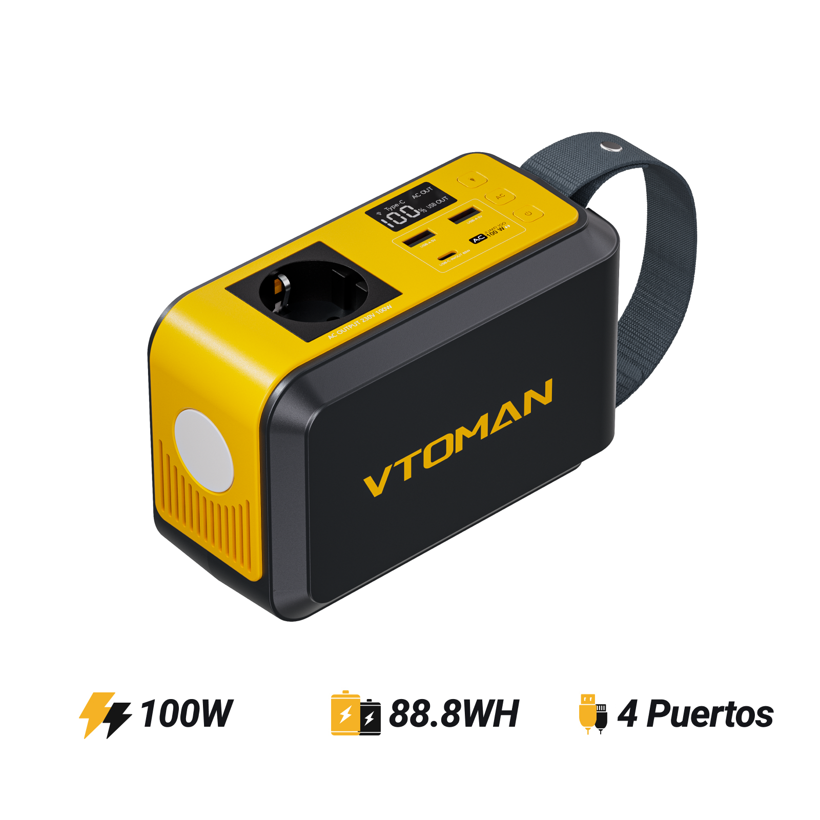 Estación de energía portátil VTOMAN Jump 100