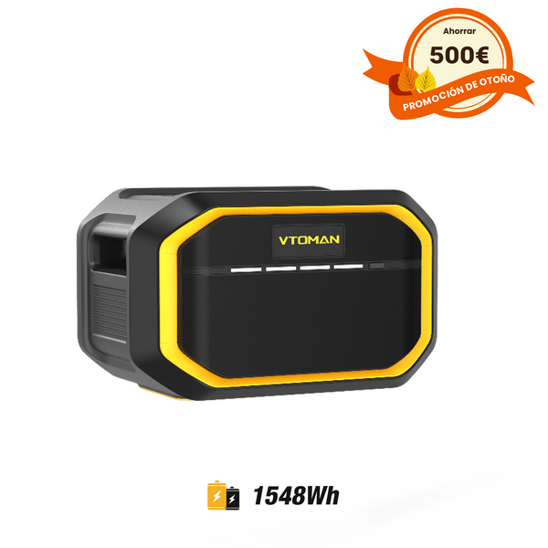 Batería adicional VTOMAN 1548Wh for FlashSpeed 1500/1000/600