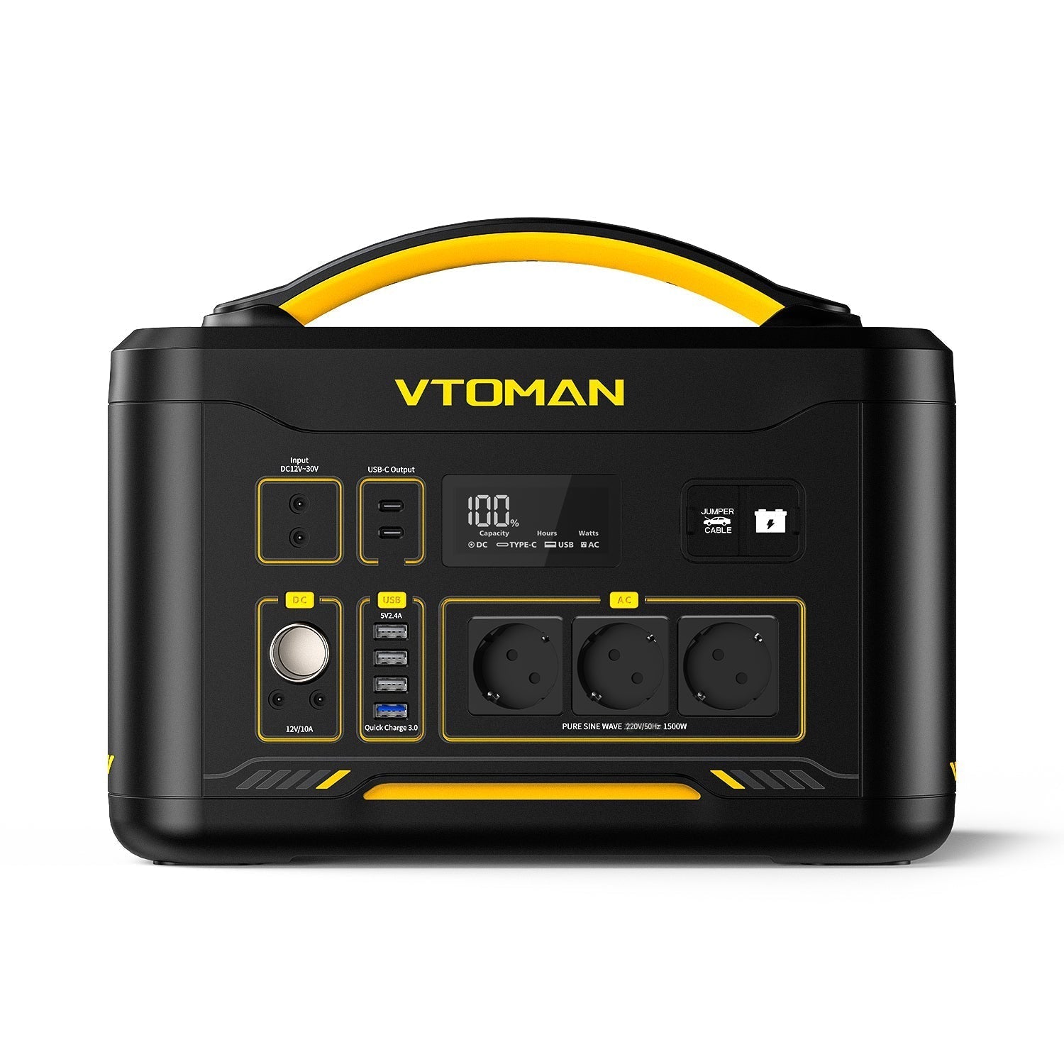 VTOMAN Jump 1500X Draagbaar Energiestation