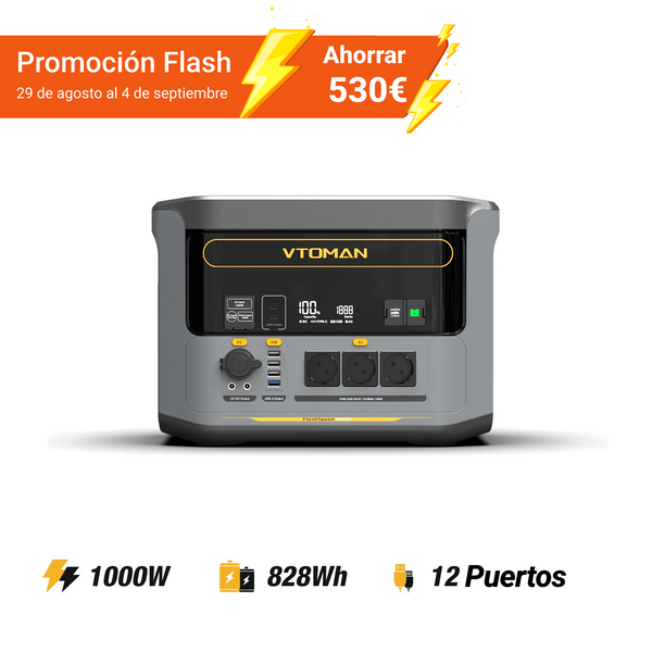 Centrale elettrica portatile VTOMAN FlashSpeed ​​​​1000