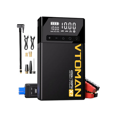 Arrancador VTOMAN para baterías descargadas Arrancador VTOMAN X7 con compresor de aire